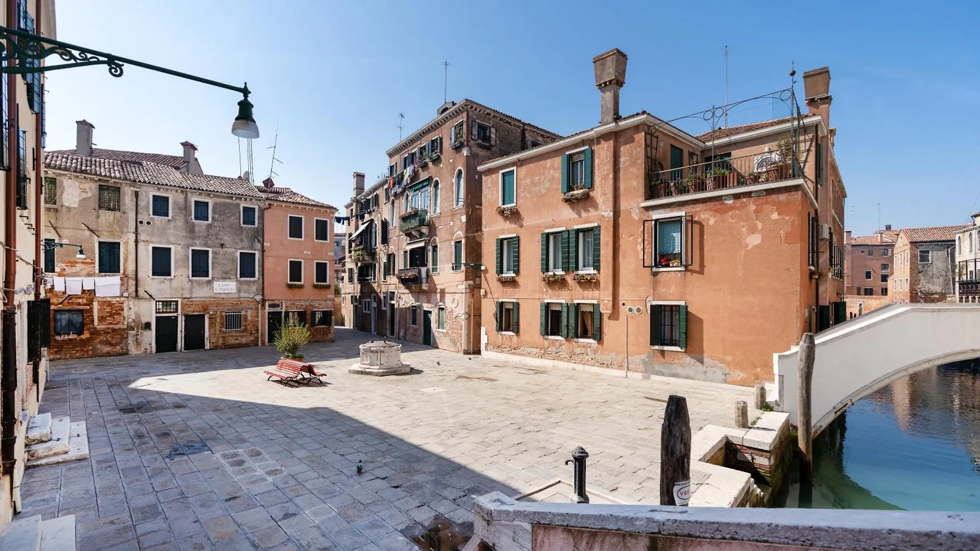 Elegante E Luminoso, Spazio Esterno Privato Venice