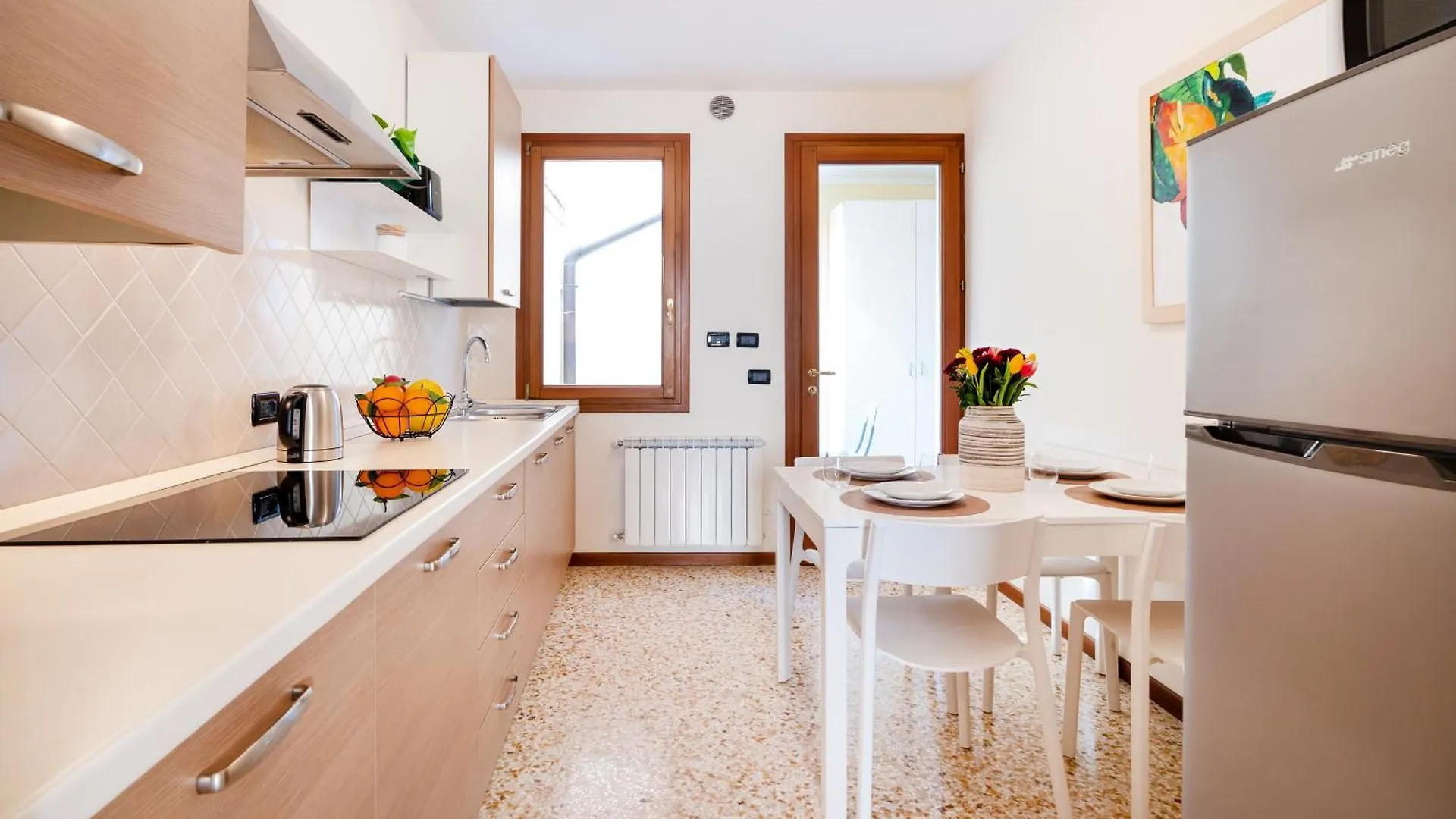 Elegante E Luminoso, Spazio Esterno Privato Venice